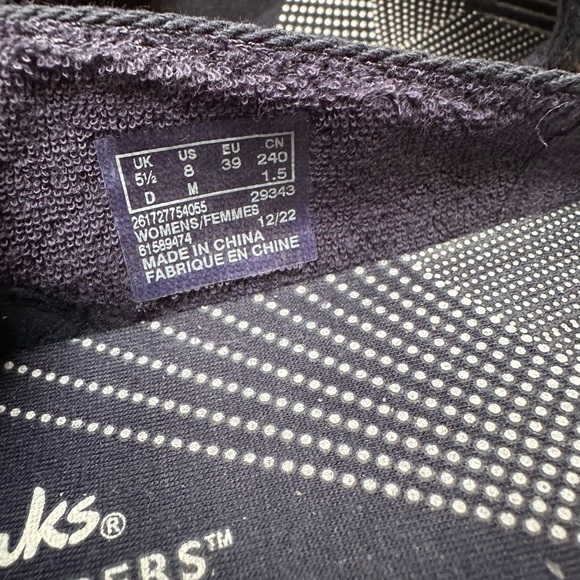 Clarks Women's Navy & Black Flats - Picture 3 of 5